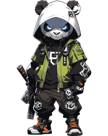 Pack Panda Badass